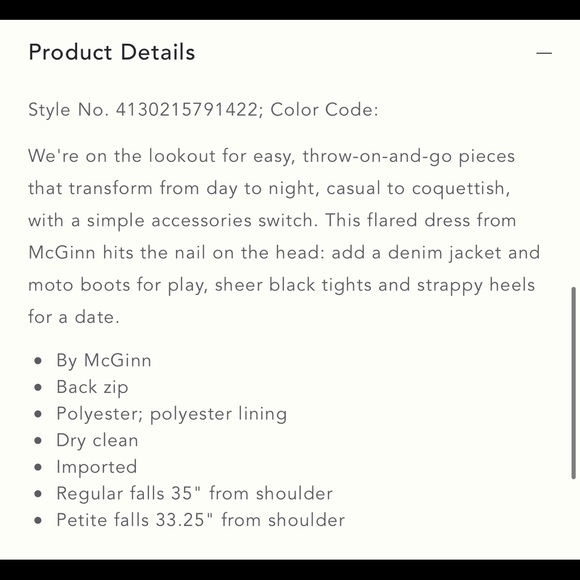 Anthro Poppy Palette Dress by McGinn 2 $198 MINT - Picture 4 of 7